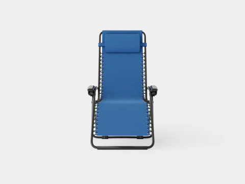 Baden Chair Blue 3D Model