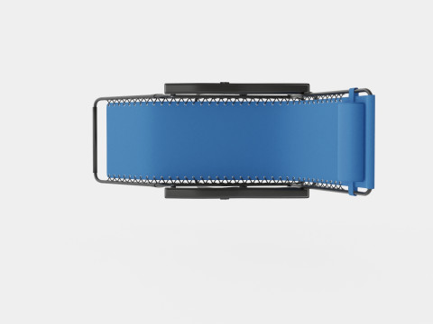 Baden Chair Blue 3D Model