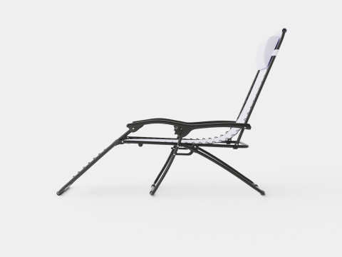 Baden Chair Grey Model 3D