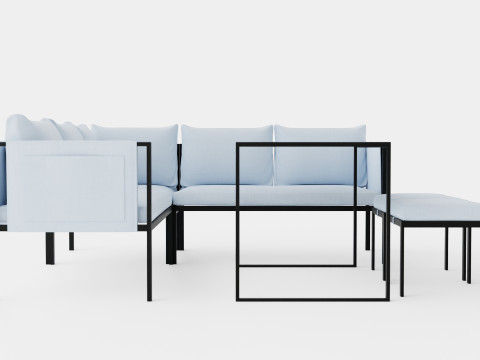 Bertonico Corner Set Modèle 3D