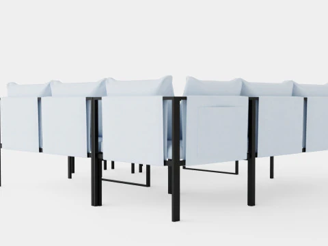 베르토니코 코너 세트 3D 모델