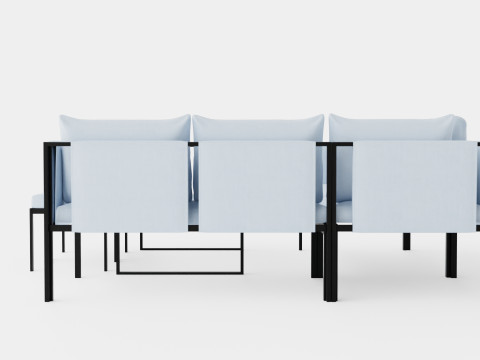 Bertonico Corner Set Modelo 3D