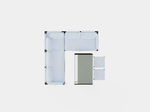 Bertonico Corner Set Modelo 3D