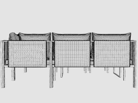 Bertonico Corner Set Modelo 3D
