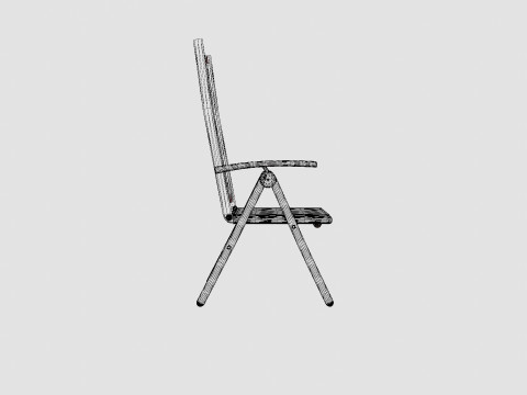 Blackstone Chair Modello 3D