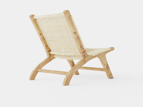 Brianza Lounge Chair 3Dモデル