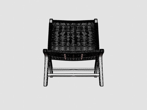Brianza Lounge Chair 3Dモデル