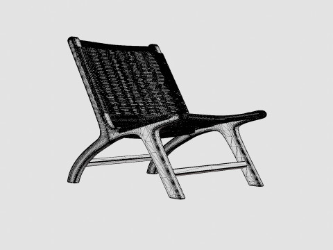 Brianza Lounge Chair 3Dモデル