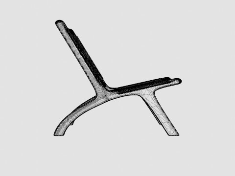 Brianza Lounge Chair 3Dモデル