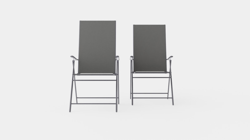 Byron Bay Dining Chair 2 PACK 3D Model .c4d .max .obj .3ds .fbx .stl .blend 