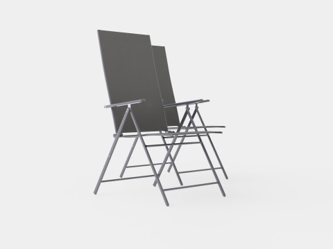 Byron Bay Dining Chair 2 PACK 3D Model