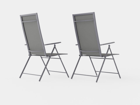 Byron Bay Dining Chair 2 PACK 3D Model