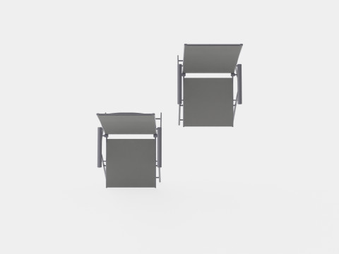 Byron Bay Dining Chair 2 PACK 3D Model