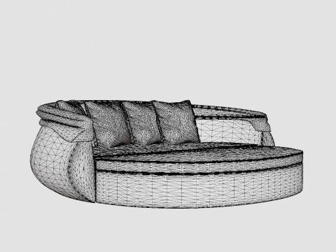 Callao Lounge Sofa 3D मॉडल