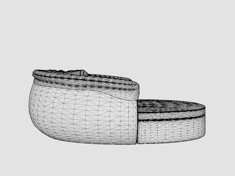 Callao Lounge Sofa 3D Model