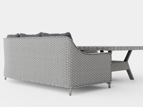 Cannes Corner Set Modelo 3D