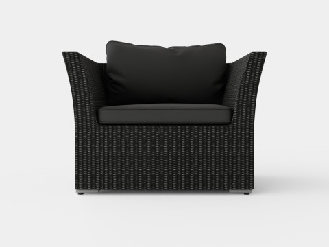 Caracas Lounge Set Chair 3D मॉडल
