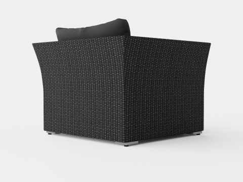 Caracas Lounge Set Chair 3D Model