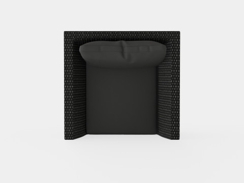 Caracas Lounge Set Chair 3D Model