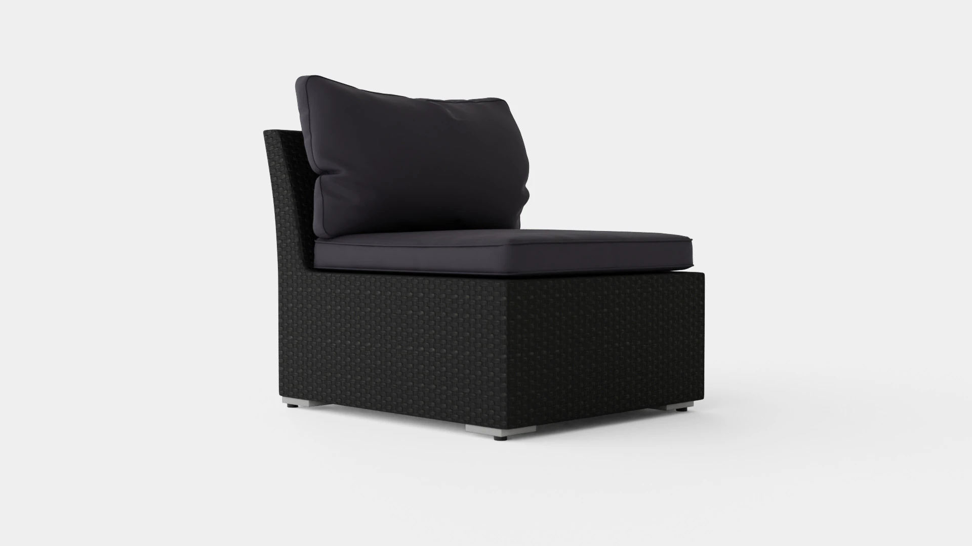 Caracas Lounge Set Corner Mid 3D Model .c4d .max .obj .3ds .fbx .stl .blend