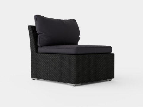 Caracas Lounge Set Corner Mid 3D 模型