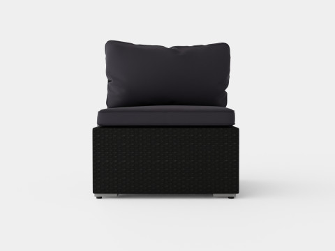 Caracas Lounge Set Corner Mid 3D-Modell