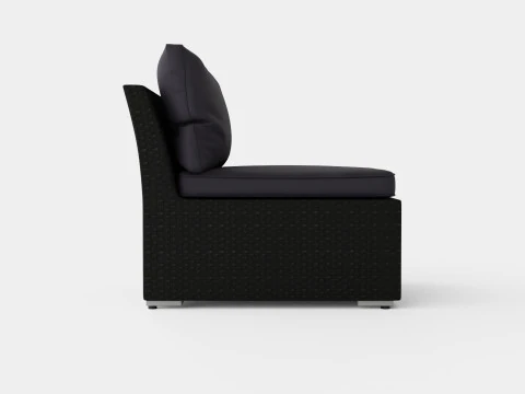 Caracas Lounge Set Corner Mid 3D Model