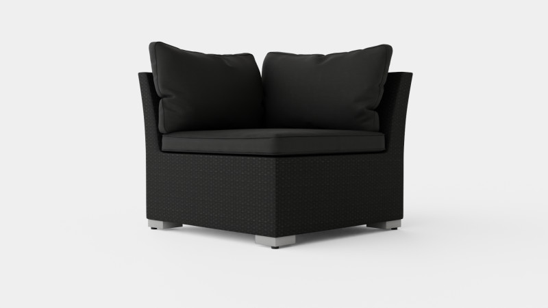 Caracas Lounge Set Corner Sofa Model 3D .c4d .max .obj .3ds .fbx .stl .blend 