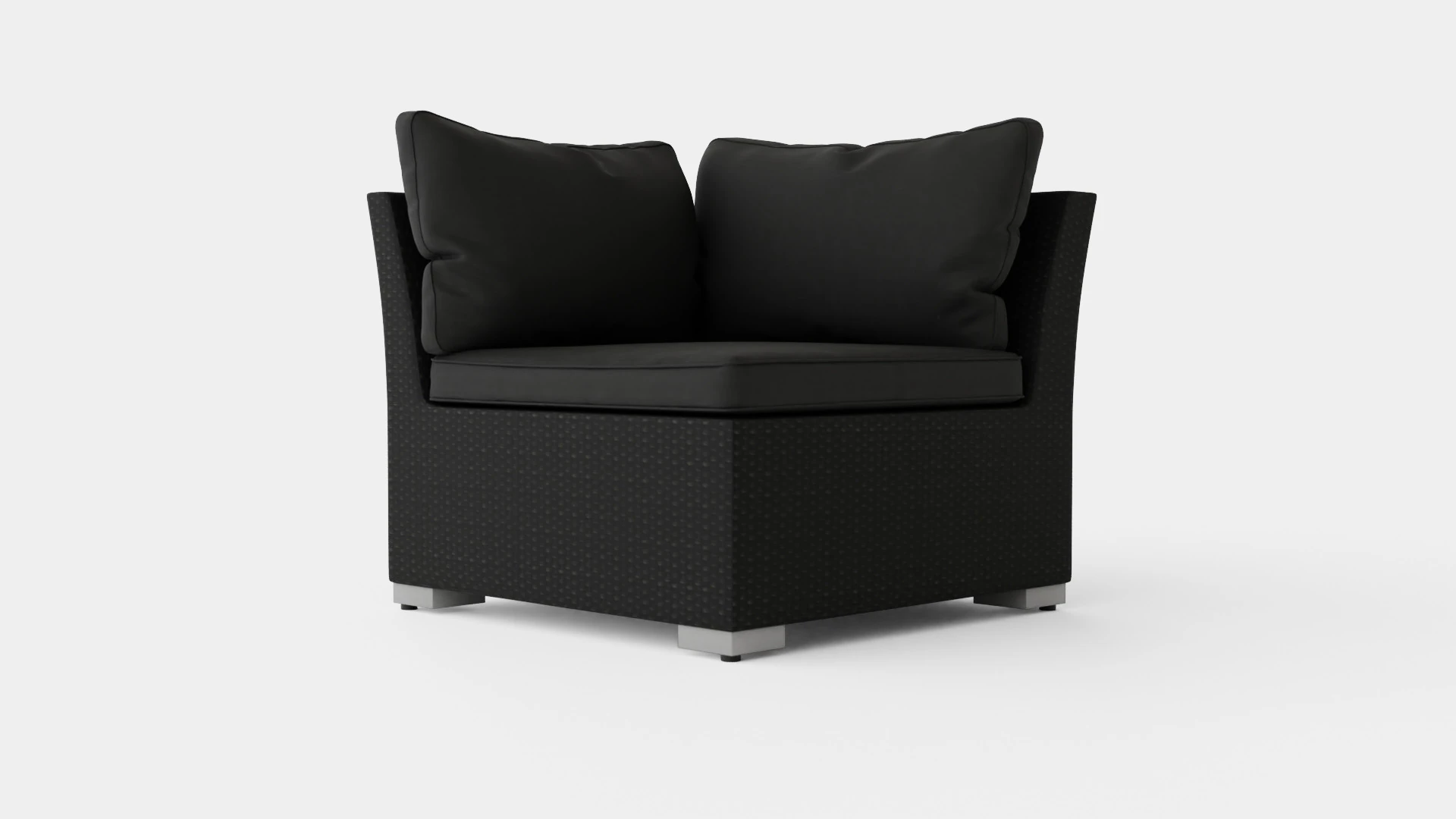 Caracas Lounge Set Corner Sofa 3D Model .c4d .max .obj .3ds .fbx .stl .blend 