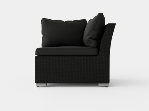 Caracas Lounge Set Corner Sofa Model 3D