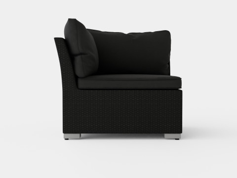 Caracas Lounge Set Corner Sofa Model 3D
