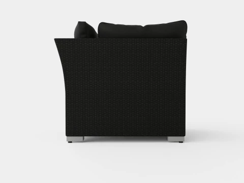 Caracas Lounge Set Corner Sofa 3D Model