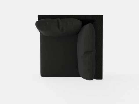 Caracas Lounge Set Corner Sofa 3D Model