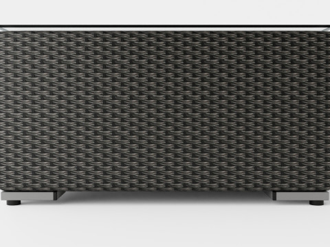 Caracas Lounge Set Ottoman Modello 3D