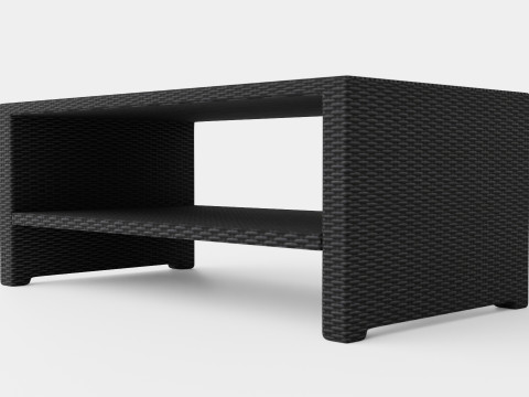 Caracas Lounge Set Table Modello 3D