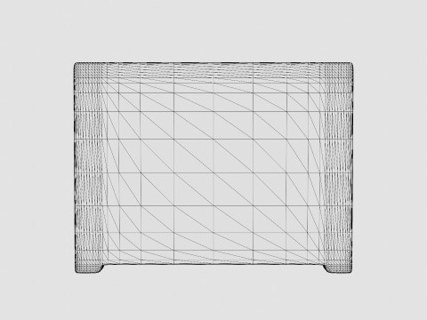Caracas Lounge Set Table Modello 3D