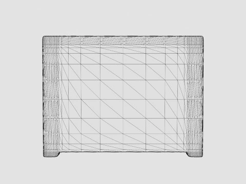 Caracas Lounge Set Table 3D Model