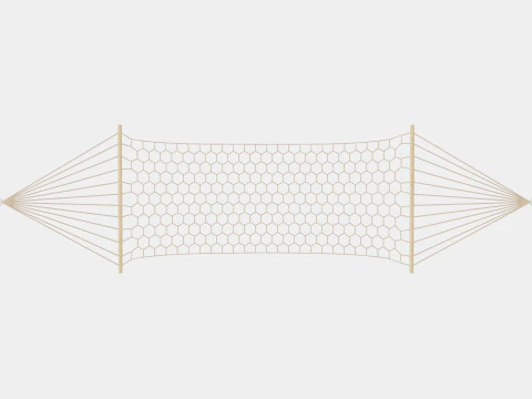 Cassano Hammock 3D Model