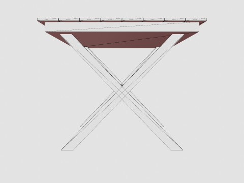 Chelsea Dining Table 3D Model
