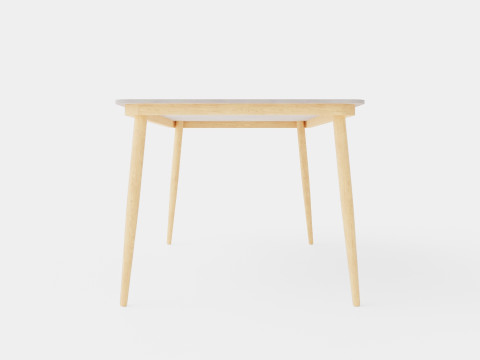 Copenhagen Dining Table Model 3D