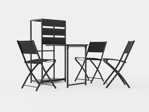 Covo Balcony Set 3D 模型