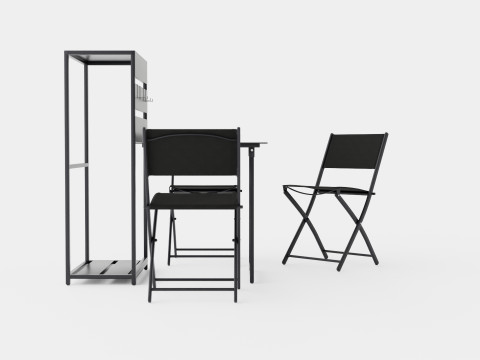 Covo Balcony Set Model 3D