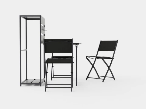 Covo Balcony Set 3D Model