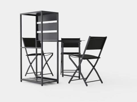 Covo Balcony Set 3D Model