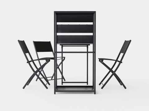 Covo Balcony Set Model 3D