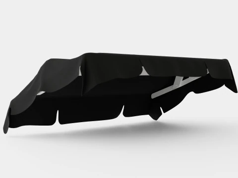 Techo Dalom Extra Negro Modelo 3D