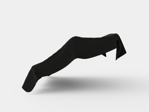 Dalom Roof Extra Black Modelo 3D