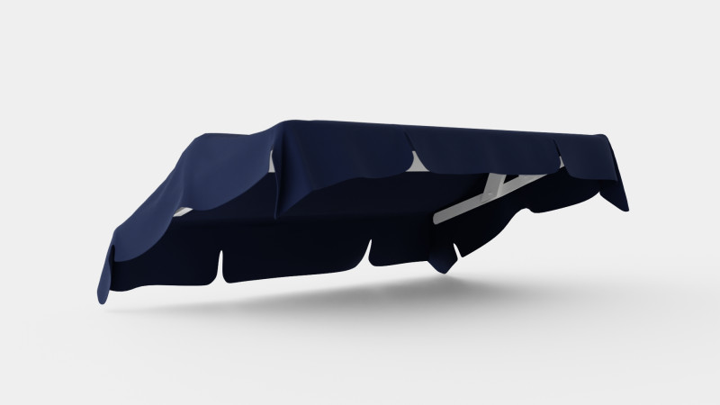 Dalom Roof Extra Navy 3Dモデル .c4d .max .obj .3ds .fbx .stl .blend 