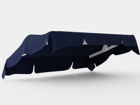 Dalom Roof Extra Navy 3Dモデル