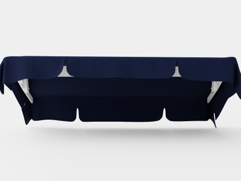 Dalom Roof Extra Navy 3Dモデル